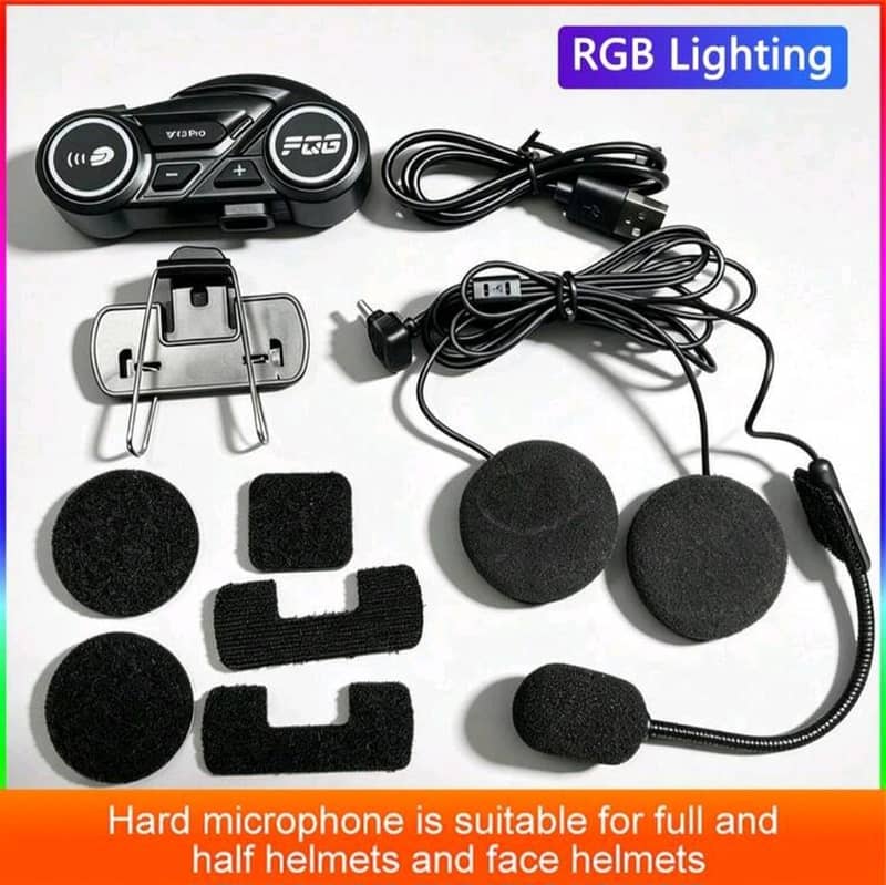 Y12 Pro Intercom Device for Helmets 9