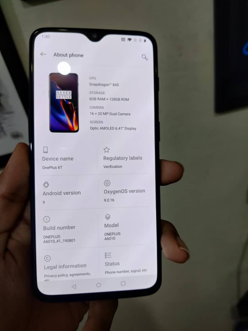 One Plus 6 5
