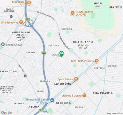 "Invest in Excellence: Plot No. 4+33 Front and Back Pair 4+4 Marla, Block CCA2 in DHA Phase 8"
