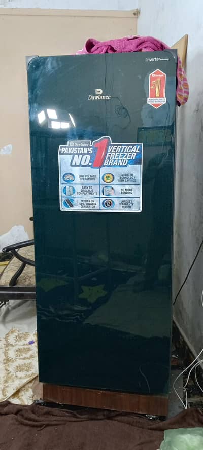 Dawlance vertical freezer brand new condition