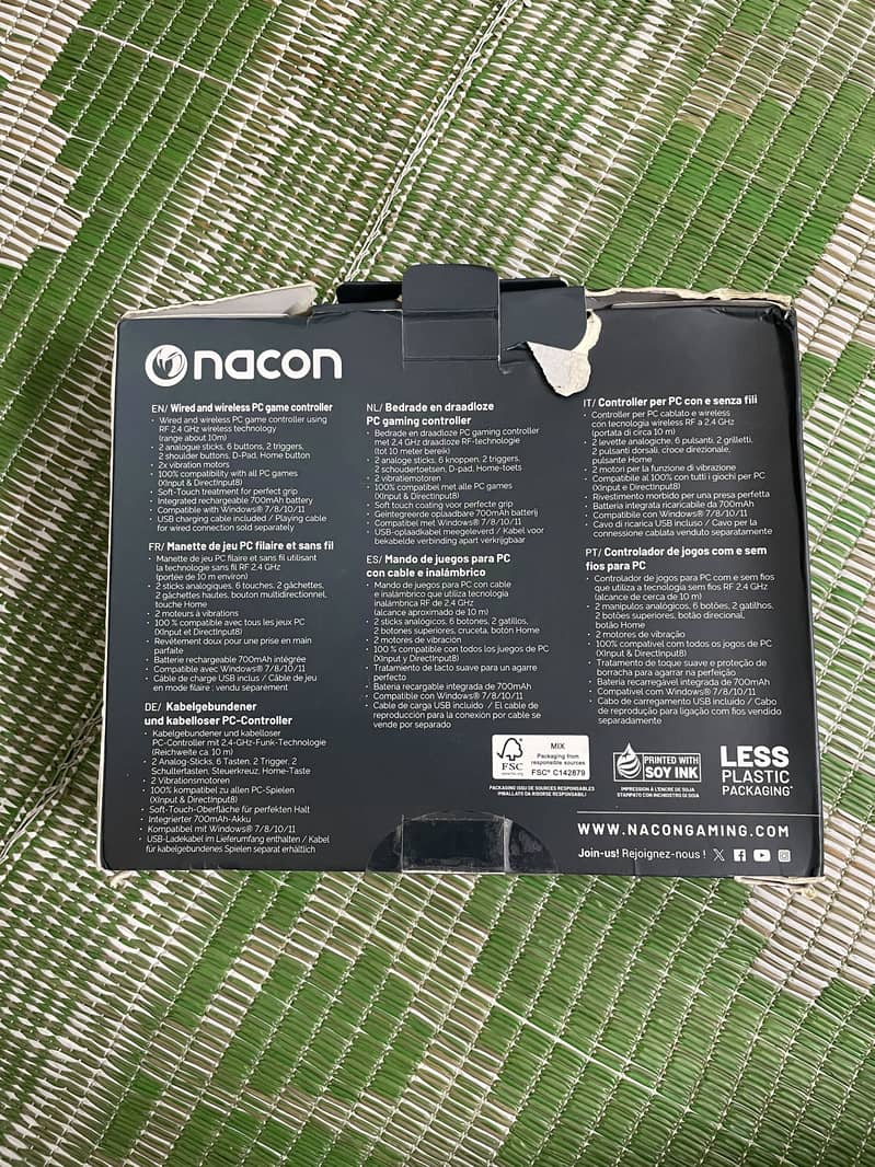 NACON GC 200 WIRELESS PC CONTROLLER 2