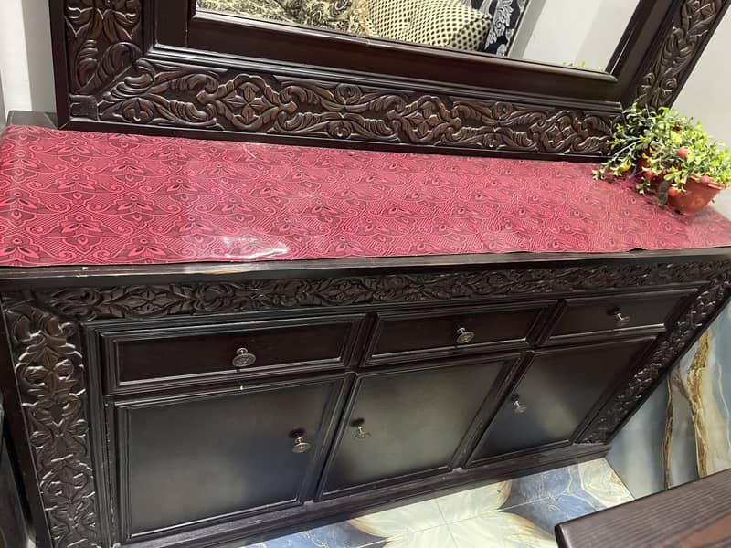 Cabinet, Showcase, Dressing & 5 seater Sofas 5