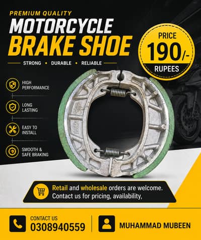Motorcycle Brake Shoe