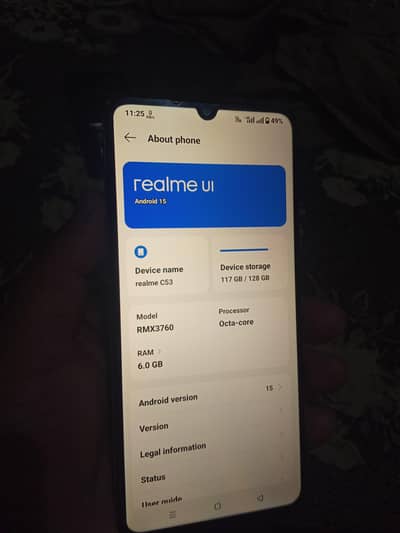 Realme C53. . . . 23000 exchange 256gb se ho jae ga