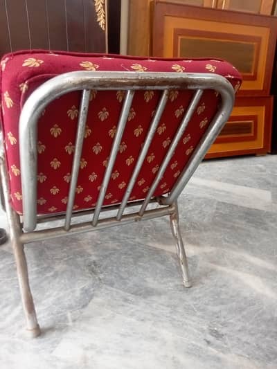 metal chair