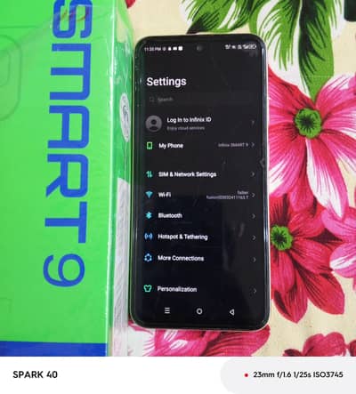 Infinix Smart 9 128 GB storage