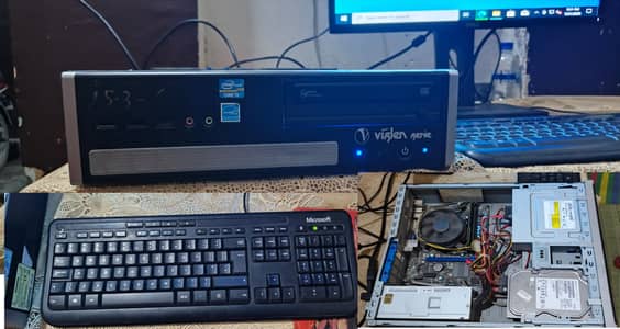 i5 2gen 4gb ddr3 ram 500gb hard msi gaming mothar bord kaybord sath