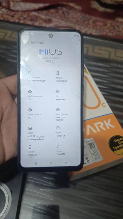 Tecno Spark 20C