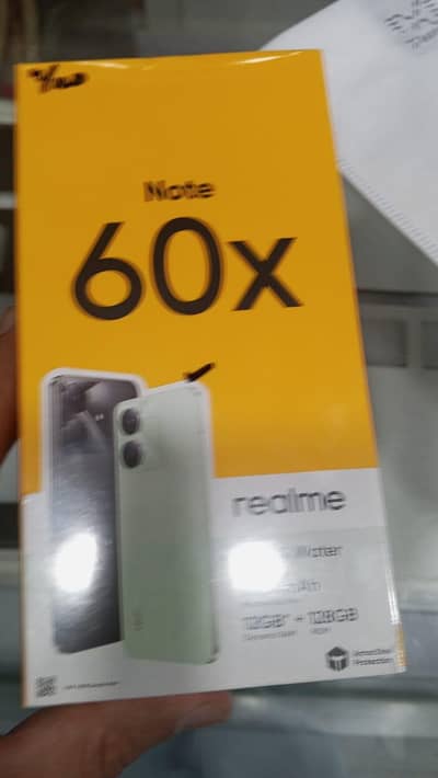 Realme Note 60x 4 GB 128 GB box pack