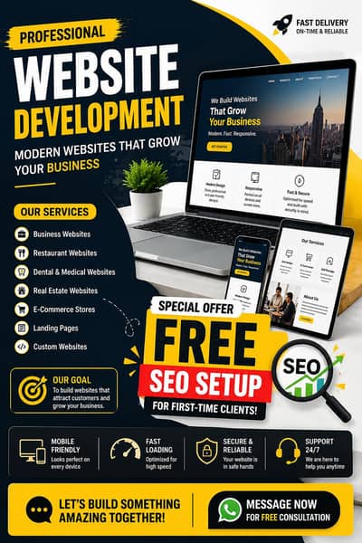 Professional Business Website at Affordable Price 