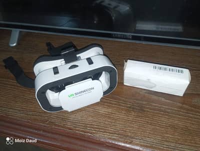 VR HEADSET 360° WITH WIRELESS CONTROLLER FOR GAMING & VIDEOS
