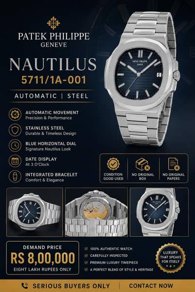 Patek Philippe Nautilus