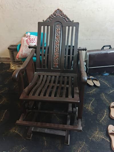 original chanioty wooden swing chair