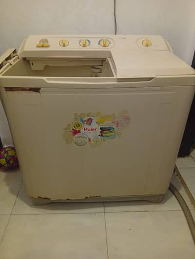 Haier Washing Machine No Falt No Repair 12k
