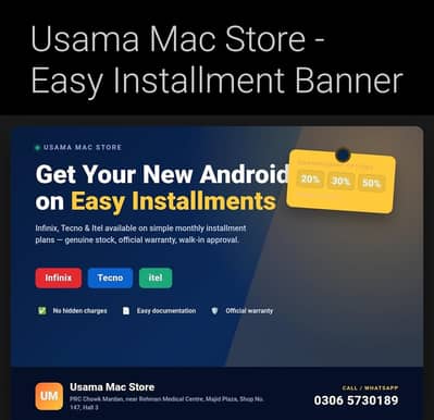 infinix Tecno itel on installment