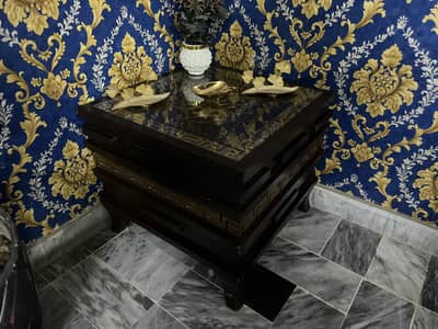 Wooden tables