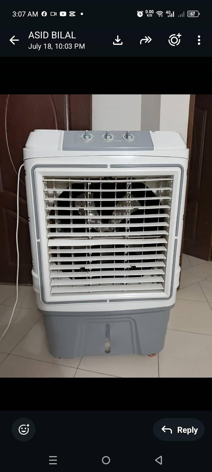 Cooler working ha 1