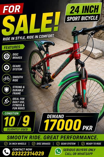 Sport Cycle 24 inch