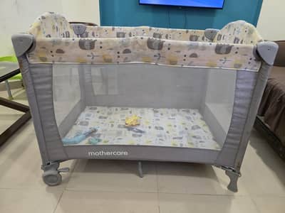 Mothercare Play Pen/Foldable Bed/Baby Cot/Crib