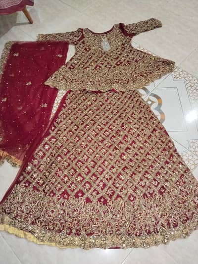 Elegant Bridal Lehenga / Premium Wedding dress