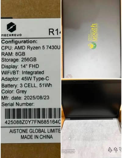 Pm laptop. Brand New not used. Box pack.