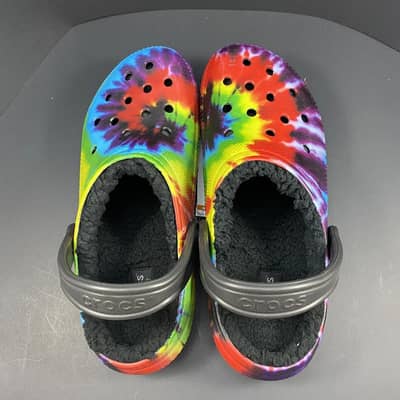 Crocs Classic Lined Tie-Dye Clogs