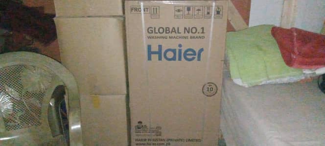 Haier washing machine  new box pack