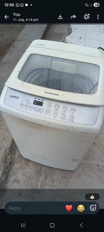 samsung topload washingmachine available for sell