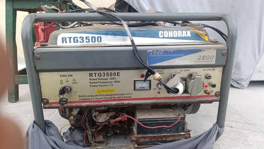 Conorax 3KW gas and petrol generator