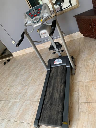 Miha Taiwan 3-in-1 Electric Treadmill + Massager & Twister