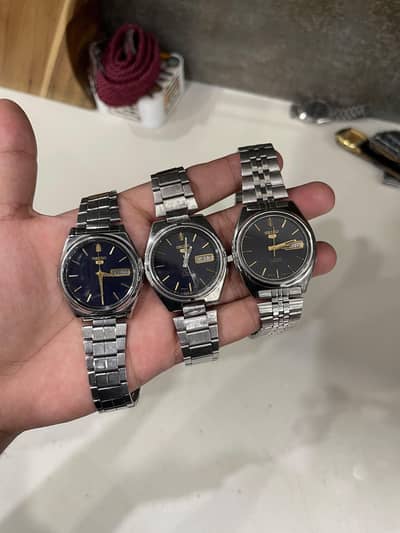 seiko 5 trio set available original