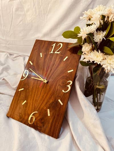 Wooden Wall Clock