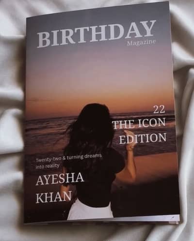 Personalized Photo Magazine | Birthday Gift | Custom Magazine