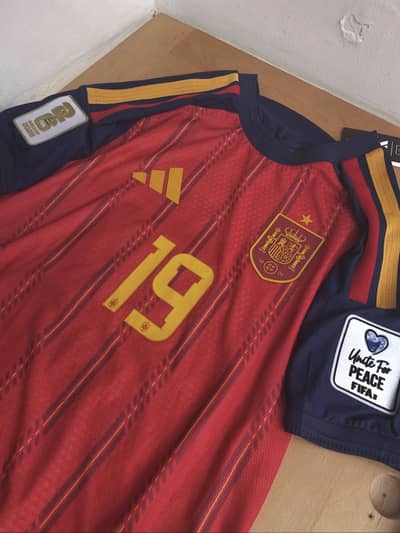 Spain World Cup 2026 Jersey (Lamine Yamal 19)