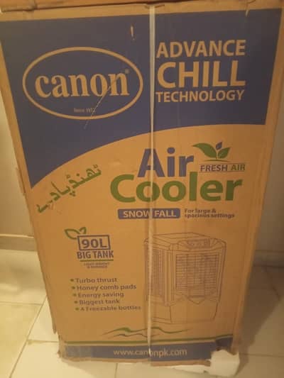 air cooler canon brand 90 letter tang new box pack