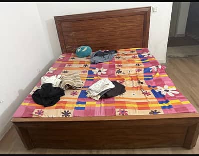Bed with matress