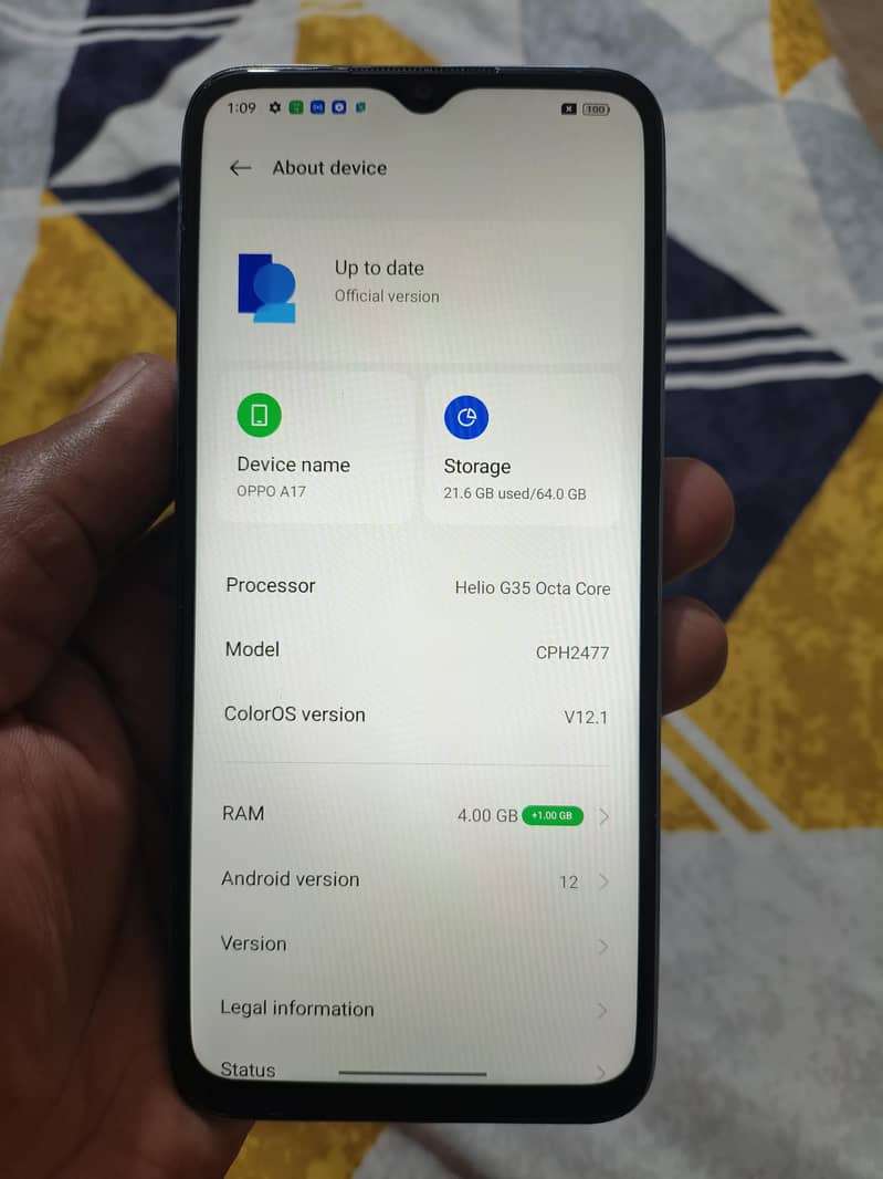 OPPO A17 7
