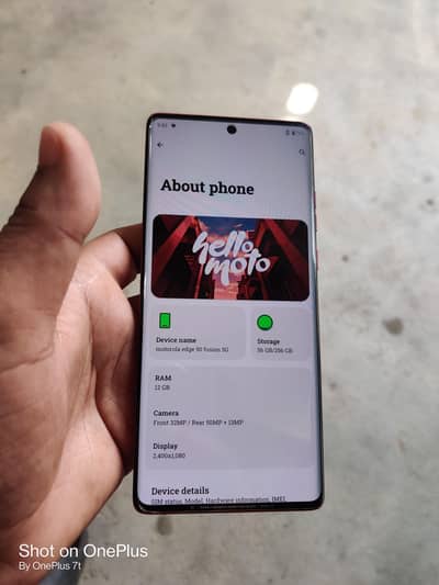 Moto edge 50 fusion 12 256