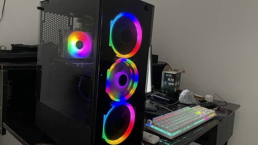 Msi MotherBoard Custom Built Pc with 24 Inch Screen