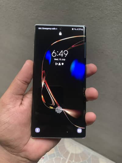Samsung galaxy Note 10 plus 5g 12Gb 256Gb dual sim pta urgent sale