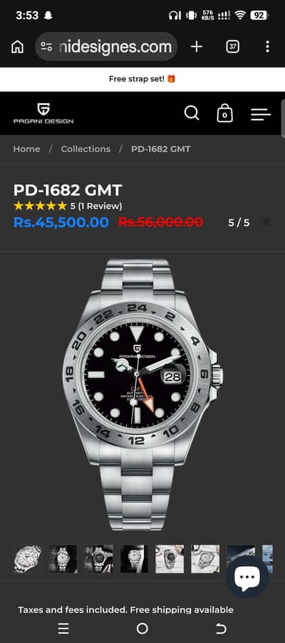 Paggani Design PD-1682 GMT