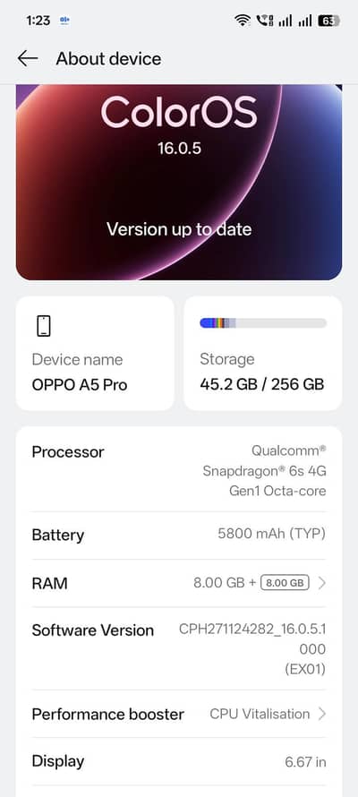 OPPO A5 Pro