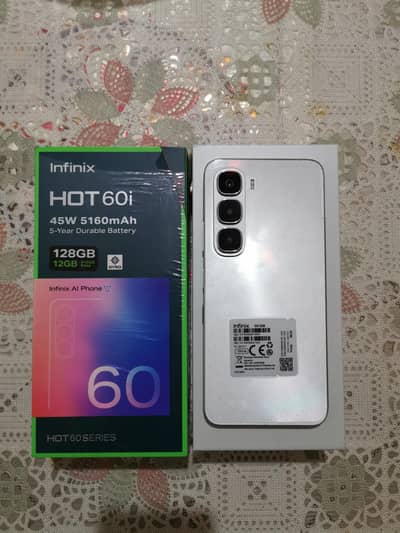 Infinix hot 60i complete box