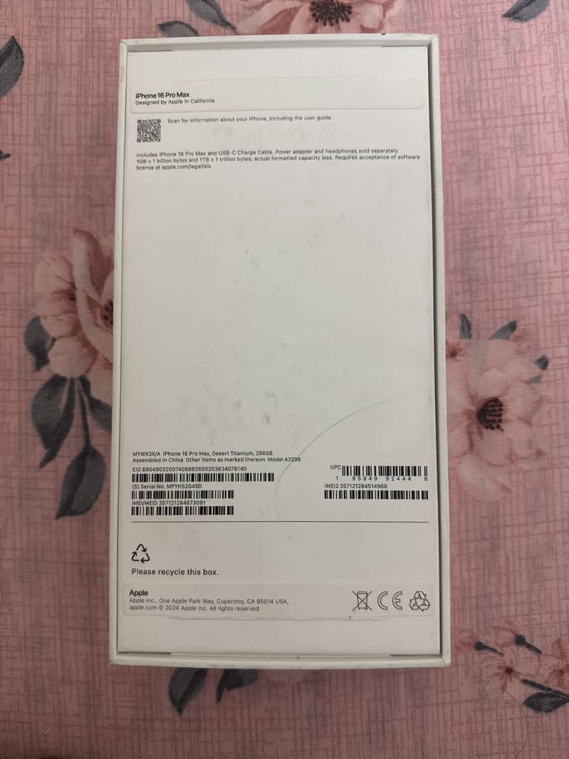 Iphone 16 Pro max 1