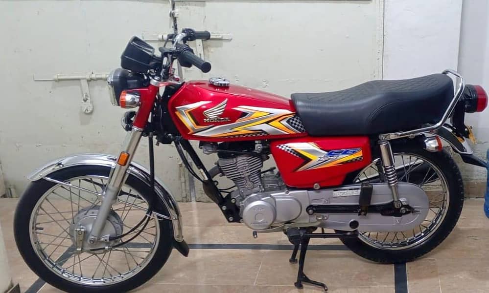Honda cg 125 6th month 3