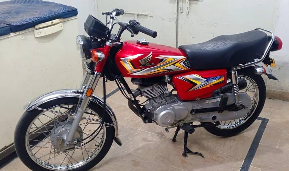 Honda cg 125 6th month 5