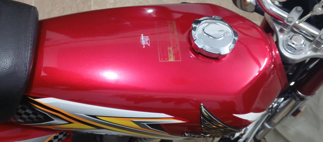 Honda cg 125 6th month 7