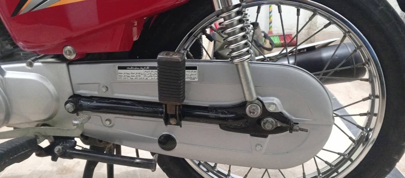 Honda cg 125 6th month 8