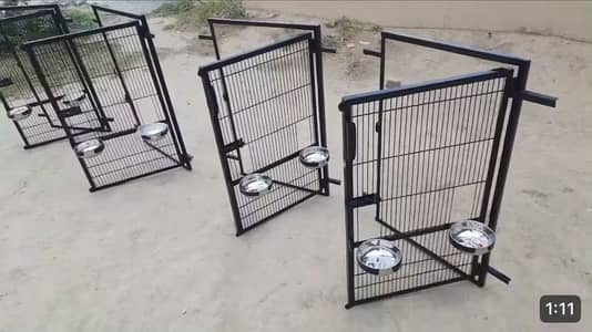 Cage doors