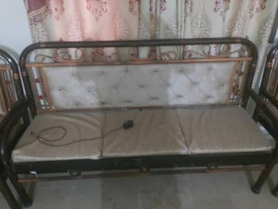 iron sofa set
